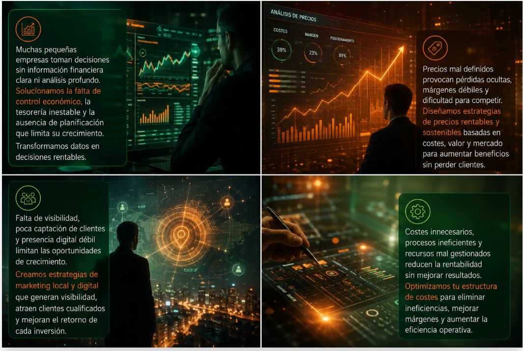 Optimización de Costes — clic para ampliar Optimización de Costes